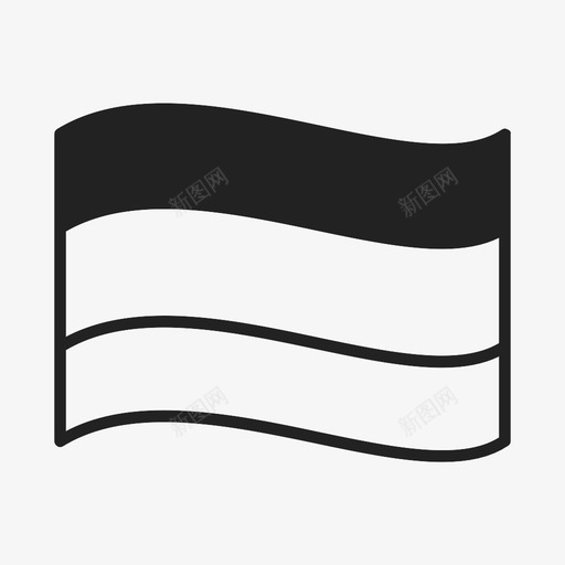 旗帜颜色国家图标svg_新图网 https://ixintu.com 国家 旗帜 条纹 民族 颜色