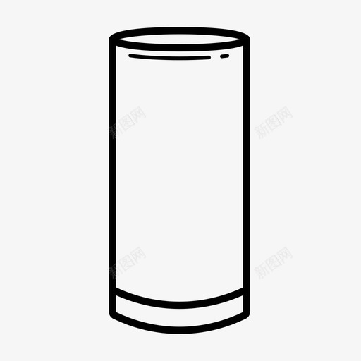 玻璃钢珠杯玻璃杯图标svg_新图网 https://ixintu.com 玻璃 玻璃杯 钢珠杯 饮料套装1
