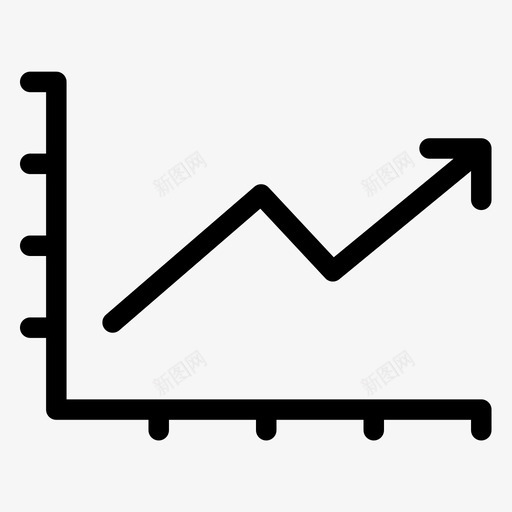 进度图数据折线图标svg_新图网 https://ixintu.com 折线 报表 数据 货币 进度图