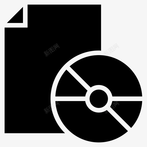 媒体文件音频文件保存文档图标svg_新图网 https://ixintu.com 保存文件 保存文档 媒体文件 视频文件 音频文件