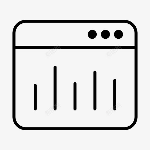 网络分析图表图标svg_新图网 https://ixintu.com 分析 图表 网站 网络 页面