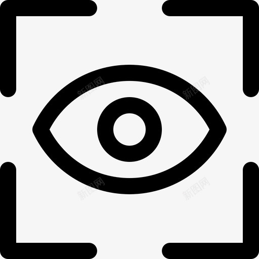 视图按钮选项相机眼睛图标svg_新图网 https://ixintu.com 框架 照片线图标 相机 眼睛 视图按钮选项 预览