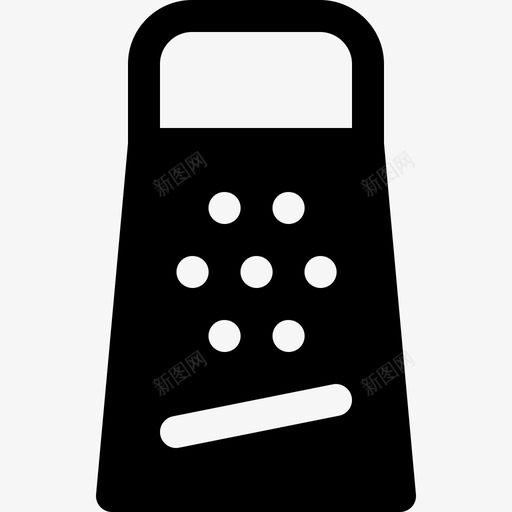 奶酪磨碎机刀片把手图标svg_新图网 https://ixintu.com 刀片 奶酪磨碎机 把手 碎纸机 食物 餐具