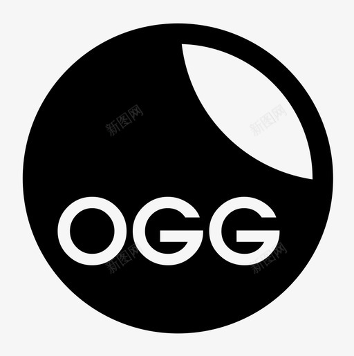 ogg文件扩展名svg图标svg_新图网 https://ixintu.com ogg svg 文件扩展名
