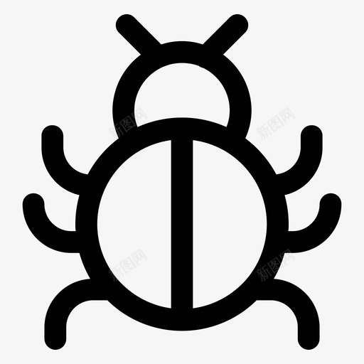 错误计算昆虫图标svg_新图网 https://ixintu.com 安全 昆虫 计算 错误 问题