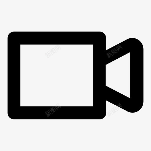 录像电影剪报图标svg_新图网 https://ixintu.com 剪报 录像 电影