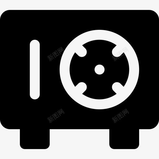 保险库保险箱储物柜图标svg_新图网 https://ixintu.com 保险库 保险箱 储物柜 货币实心图标
