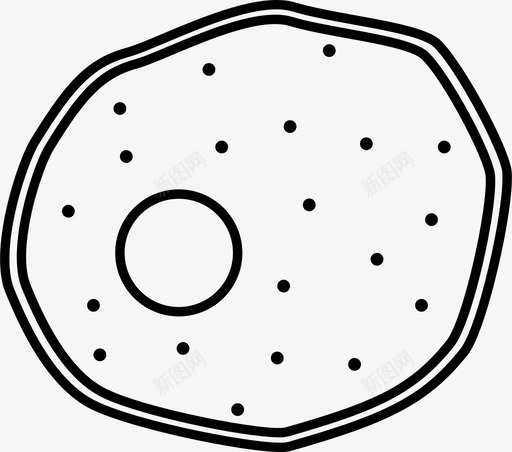 细胞细胞质膜图标svg_新图网 https://ixintu.com 壁 核 科学 细胞 细胞质 膜