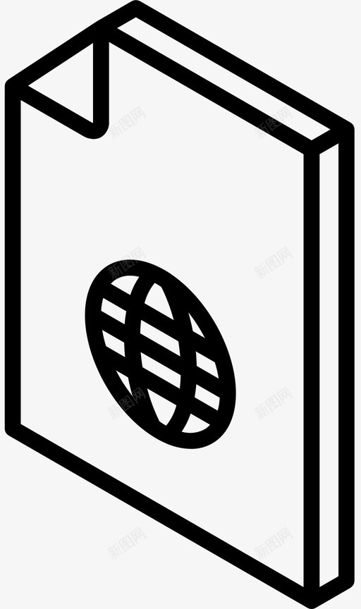 internet文件iso等轴测图标svg_新图网 https://ixintu.com internet文件 iso 文件夹和文件iso大纲 等轴测