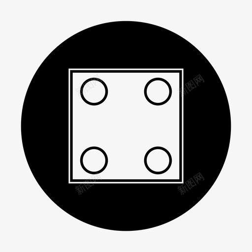 骰子赌场四图标svg_新图网 https://ixintu.com 四 赌博 赌场 骰子 骰子圈