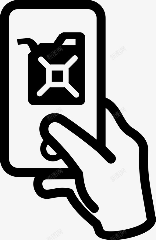 燃料容器煤气图标svg_新图网 https://ixintu.com 加油站 容器 煤气 燃料 石油 移动电话便利设施
