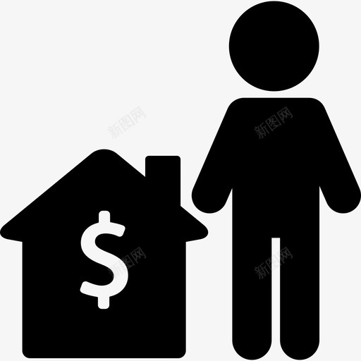 抵押和人生意胜利图标svg_新图网 https://ixintu.com 抵押和人 生意 胜利