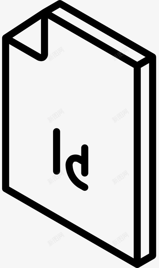 indesign文件indesigniso图标svg_新图网 https://ixintu.com indesign indesign文件 iso 文件夹和文件iso大纲 等轴测
