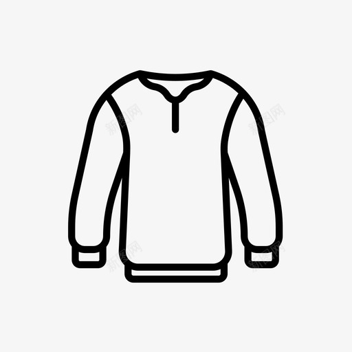 衬衫毛衣布套4图标svg_新图网 https://ixintu.com 布套4 毛衣 衬衫