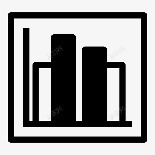 条形图活动面积图图标svg_新图网 https://ixintu.com 图表 条形图 活动 统计信息 面积图