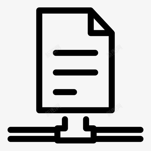 共享档案文件互联网图标svg_新图网 https://ixintu.com 互联网 共享档案 搜索引擎优化营销 文件 网络