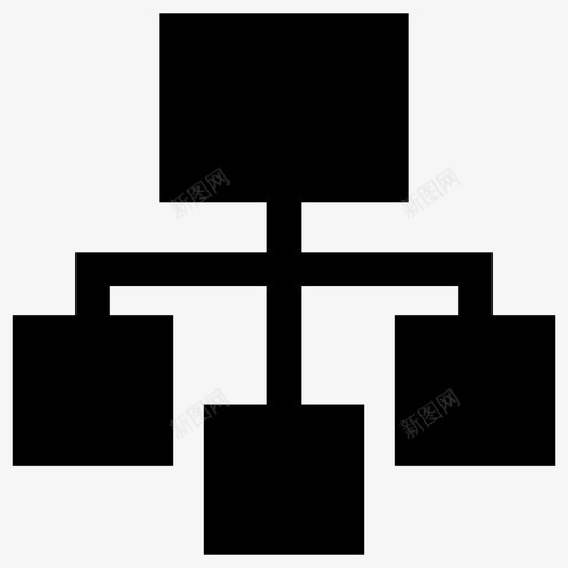 流程图表层次结构图标svg_新图网 https://ixintu.com 图表 层次结构 流程 顺序