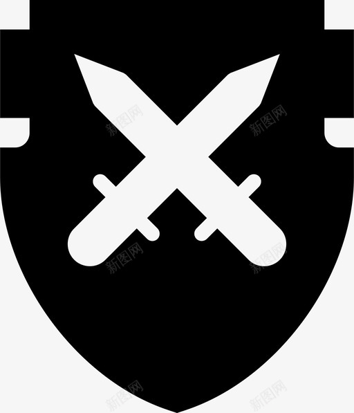挑战战斗竞争图标svg_新图网 https://ixintu.com 安全 战争 战斗 挑战 盾牌 竞争