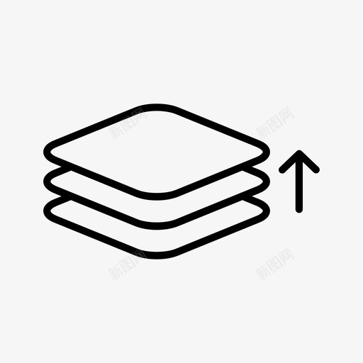 堆叠图标svg_新图网 https://ixintu.com 堆叠