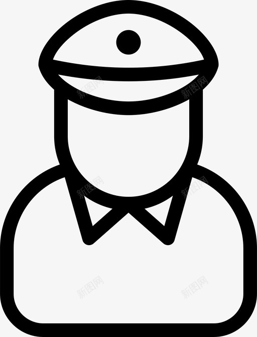 警察犯罪警官图标svg_新图网 https://ixintu.com 犯罪 警官 警察