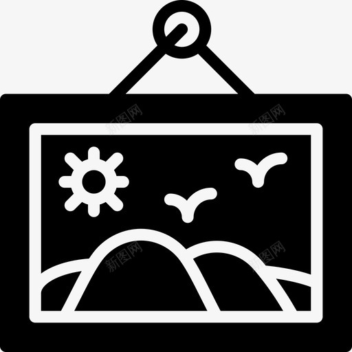 油漆固定装置家用图标svg_新图网 https://ixintu.com 固定装置 家用 家用家具 房间 油漆 装饰家具