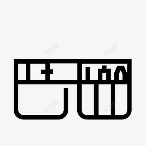 工具带蓝领工作设备图标svg_新图网 https://ixintu.com 安全 工人 工具带 蓝领工作 设备