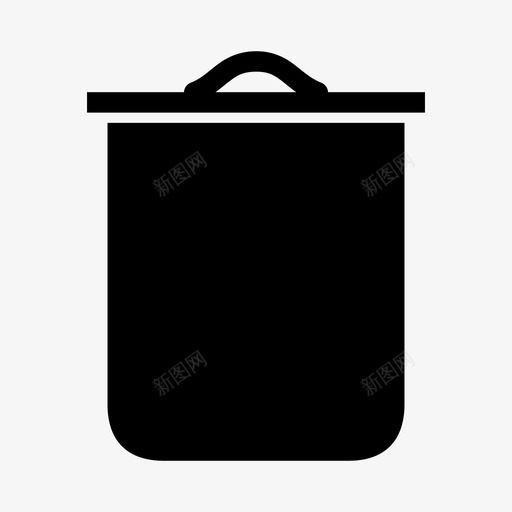 垃圾精细垃圾移除图标svg_新图网 https://ixintu.com 井垃圾 垃圾 垃圾桶 移除 精细垃圾