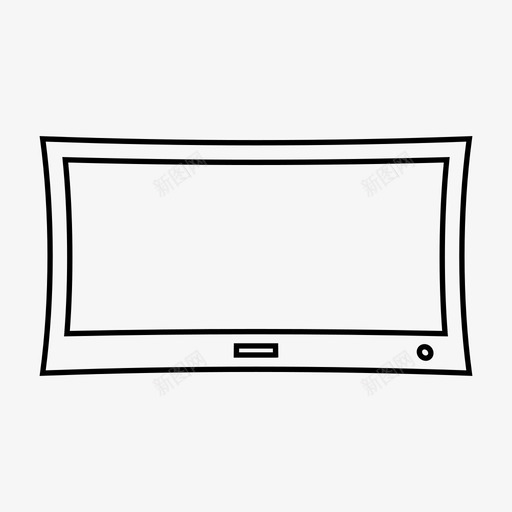 电视监视器手表图标svg_新图网 https://ixintu.com 手表 电视 监视器 看