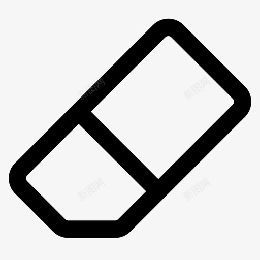 橡皮擦透明照片编辑器图标svg_新图网 https://ixintu.com 橡皮擦 照片编辑器 透明