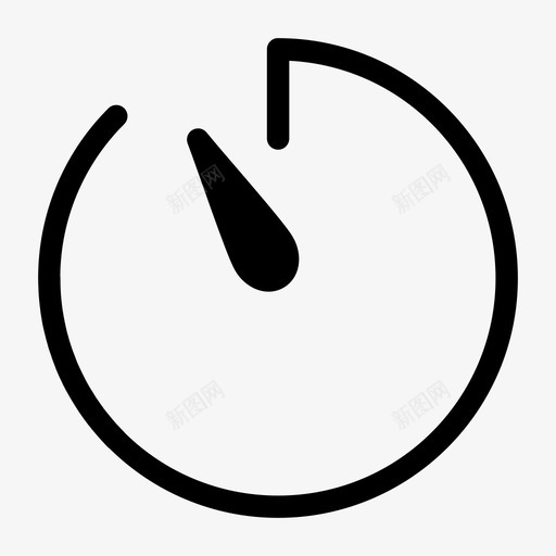 车速表公里数里程数图标svg_新图网 https://ixintu.com 公里数 性能 超载 车速表 里程数