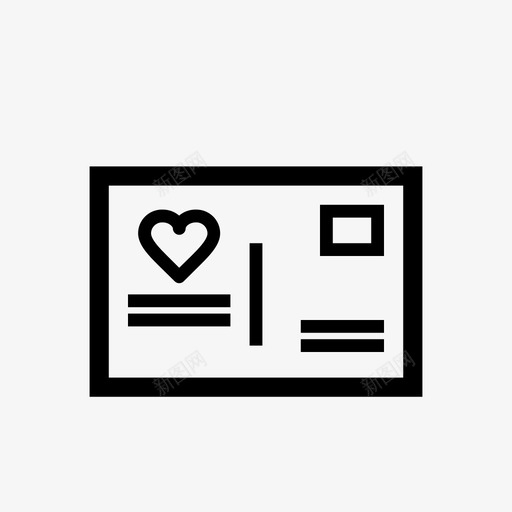 情书告白情人节图标svg_新图网 https://ixintu.com 告白 情书 情人节