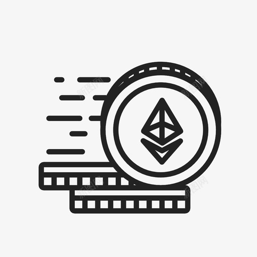 快速以太坊比特币区块链图标svg_新图网 https://ixintu.com 加密 区块链 快速以太坊 比特币 货币