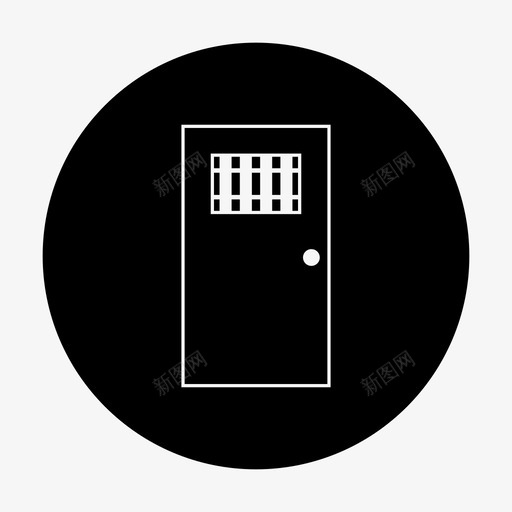 监狱牢房罪犯图标svg_新图网 https://ixintu.com 法律 牢房 犯罪圈 监狱 罪犯