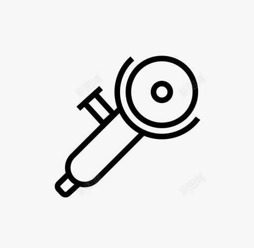 圆锯建筑夹具锯图标svg_新图网 https://ixintu.com 修理 圆锯 夹具锯 工具 建筑