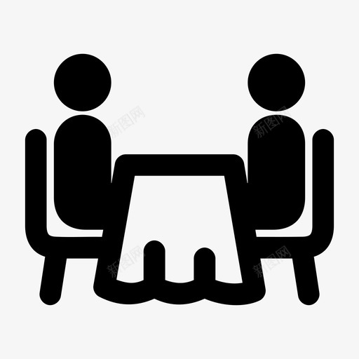 晚餐约会晚餐约会图标svg_新图网 https://ixintu.com 人 晚餐 晚餐约会 约会 食物 餐厅