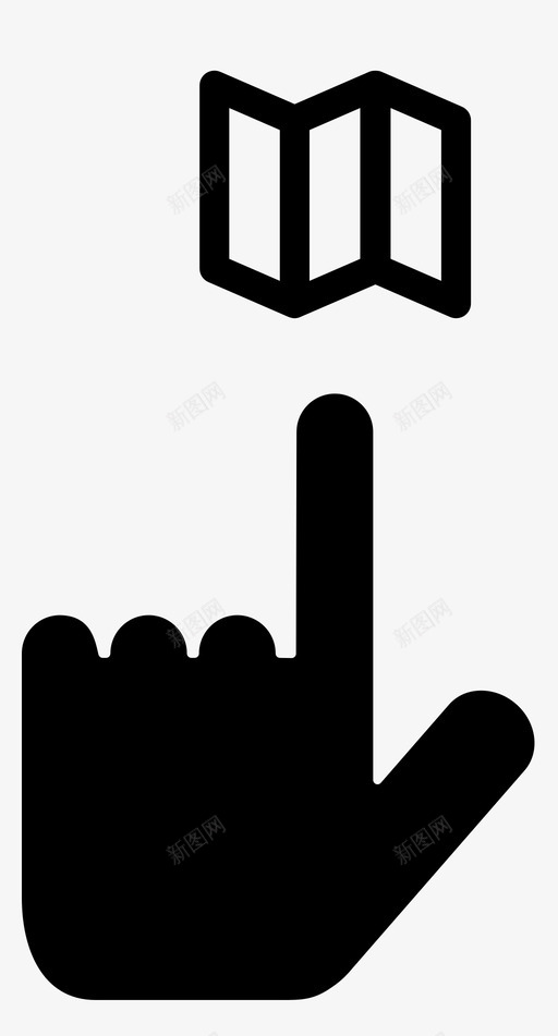 选择地图指示位置图标svg_新图网 https://ixintu.com 位置 指示 标记 点 选择 选择地图