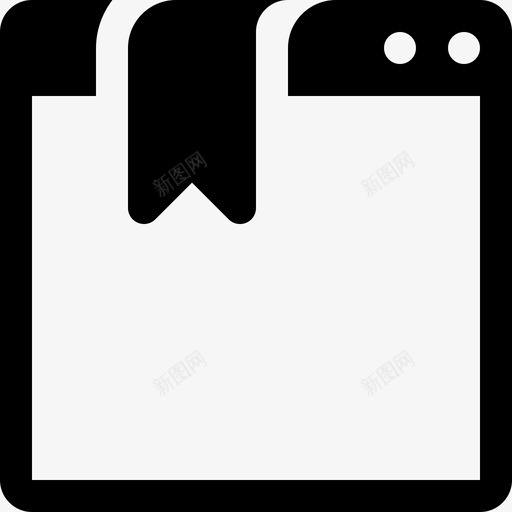 网站书签浏览器窗口收藏夹图标svg_新图网 https://ixintu.com 收藏夹 标签 浏览器窗口 网站书签 联机