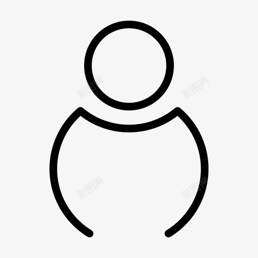 用户成员人员图标svg_新图网 https://ixintu.com 人员 团队 成员 用户 配置文件