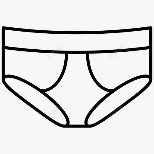 内裤婴儿内衣图标svg_新图网 https://ixintu.com 内衣 内裤 婴儿