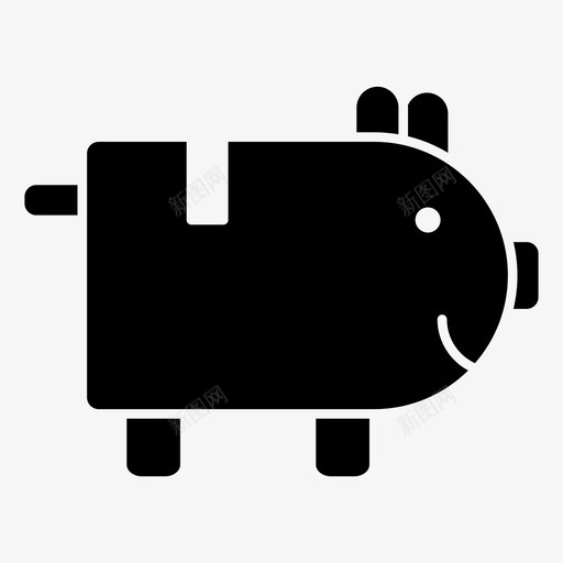 存钱罐银行金融图标svg_新图网 https://ixintu.com 存钱 存钱罐 流行固 金融 钱 银行