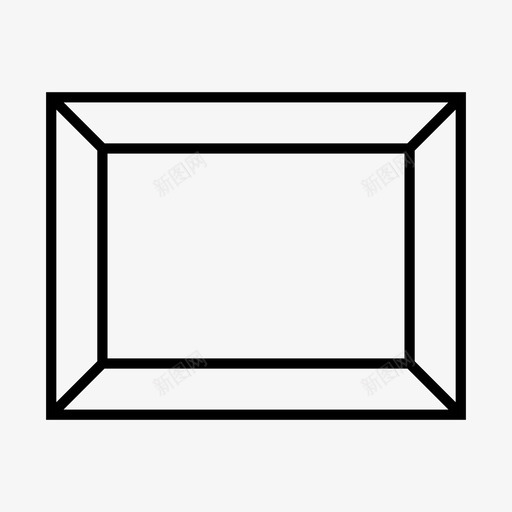 相框墙图标svg_新图网 https://ixintu.com 墙 相框