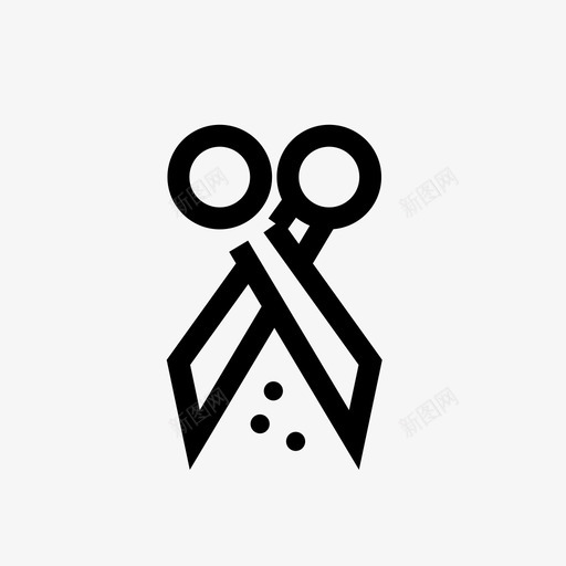 剪刀工艺品理发师图标svg_新图网 https://ixintu.com 切片 剪 剪刀 工作日 工艺品 理发师