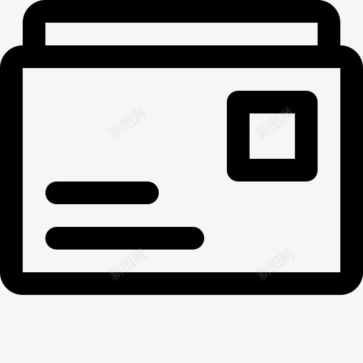 邮政信箱地址信封图标svg_新图网 https://ixintu.com 信封 地址 栈 邮件 邮政信箱 邮票