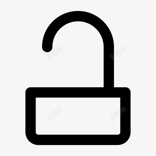 解锁基本装备图标svg_新图网 https://ixintu.com 基本装备 解锁