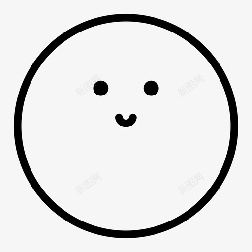 脸无嘴表情无表情图标svg_新图网 https://ixintu.com 无嘴 无表情 脸无嘴 表情 表情无表情