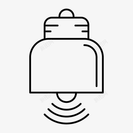 灯亮灯泡图标svg_新图网 https://ixintu.com 亮 商务 商务和办公线图标 灯 灯泡