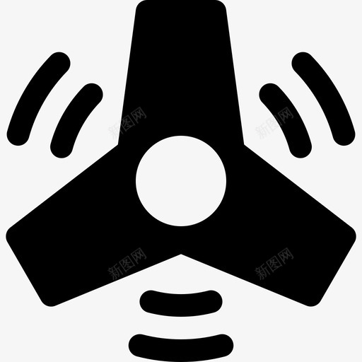 fidgetspinner上瘾popular图标svg_新图网 https://ixintu.com fidgetspinner fidgetspinner实心图标 popular toy trendy 上瘾