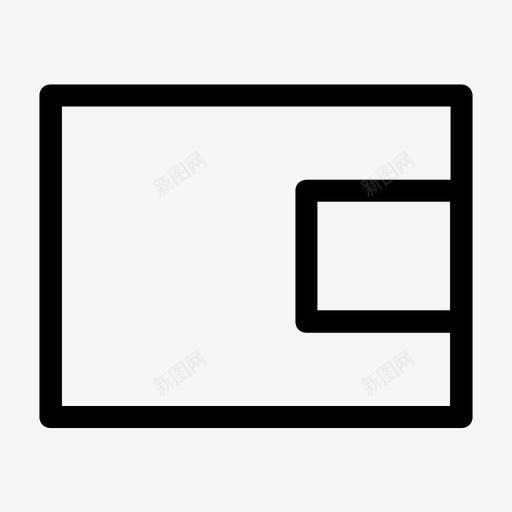 钱包开支钱图标svg_新图网 https://ixintu.com 工资 开支 钱 钱包