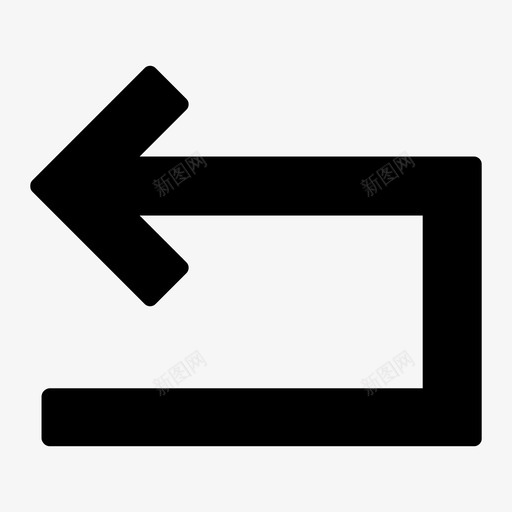 后退箭头箭头关闭图标svg_新图网 https://ixintu.com 后退 箭头 箭头关闭