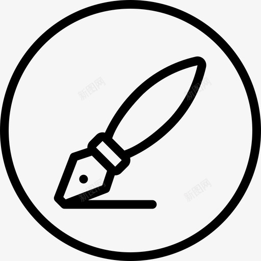 路径绘图插图图标svg_新图网 https://ixintu.com 工具 插图 绘图 绘画 绘画和插图轮廓 路径